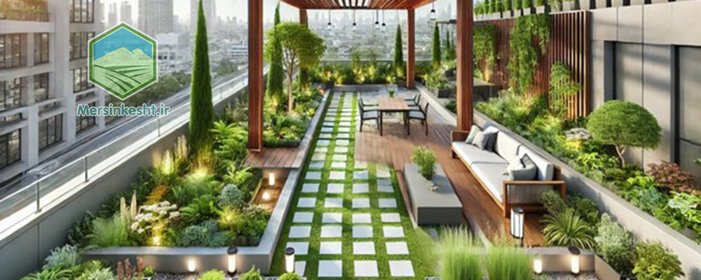 طراحی روف گاردن